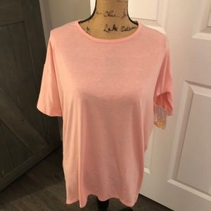 LuloRoe Tunic length Pink Top Size XXS